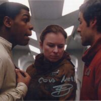 Daniela Tlumacova "Star Wars: Episode VIII - The Last Jedi " (Resistance Transport Pilot Cova Nell) hand signed photo 20x25cm foto autografata