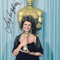 Sophia Loren - 20x25 cm Hand Signed Photo Foto Autografata slpre 04