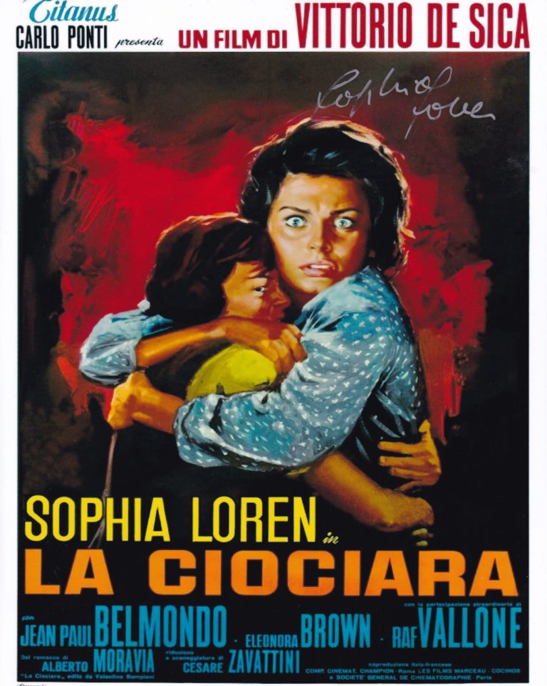 Sophia Loren – 20×25 cm Hand Signed Photo Foto Autografata slpre 07
