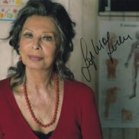 Sophia Loren - 20x25 cm Hand Signed Photo Foto Autografata slpre 13