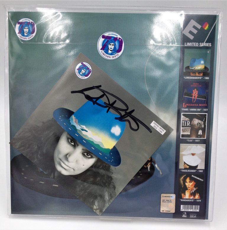 Loredana Bertè – Loredanabertè (Picture Disc Deluxe Limited Edition 812 di 1000 pz) + card autografata
