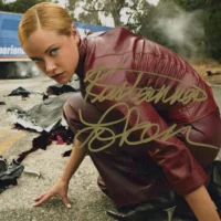Kristanna Loken "Terminator 3" hand signed photo 20x25cm foto autografata
