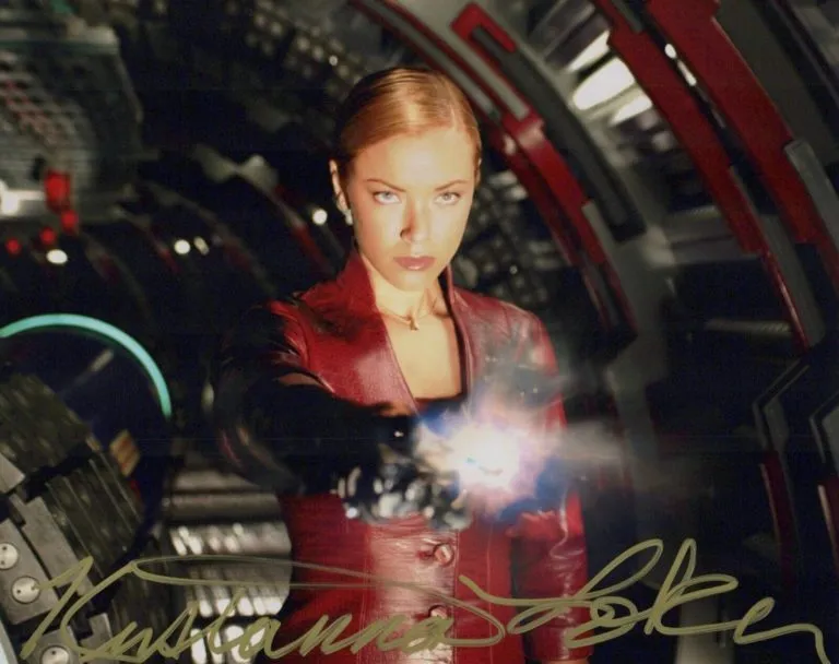Kristanna Loken “Terminator 3” hand signed photo 20x25cm foto autografata