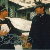 Derren Nesbitt - Von Hapen" in Where Eagles Dare (Dove osano le Aquile) hand signed photo 20x25cm foto autografata dn1093-02