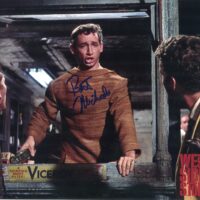 Bert Michaels "West Side Story" (Snowboy) - hand signed photo 20x25 foto autografata