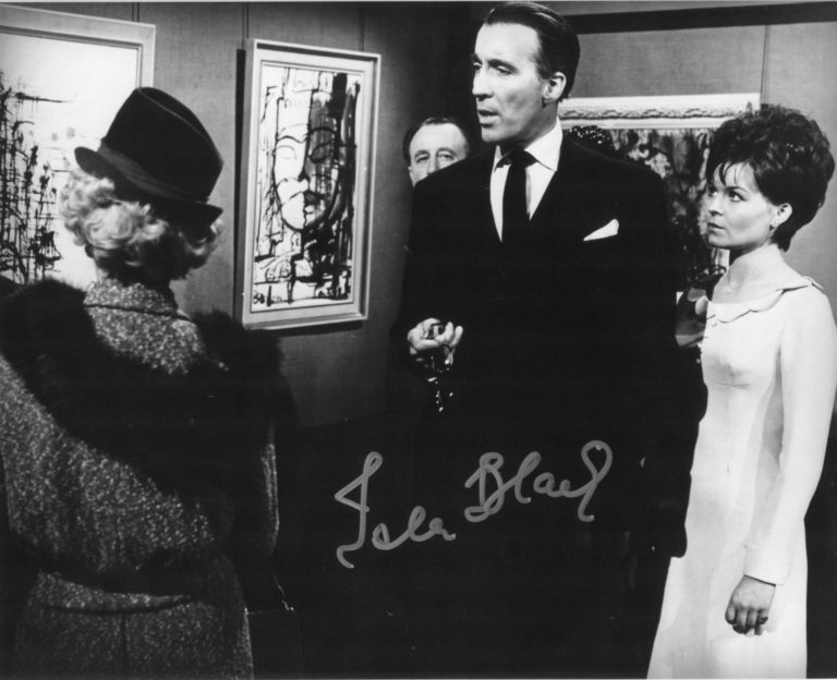Isla Blair “Le cinque chiavi del terrore” hand signed photo 20x25cm – foto autografata 006