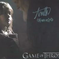 Annette Hannah "Game of Thrones" hand signed photo 20x25 foto autografata