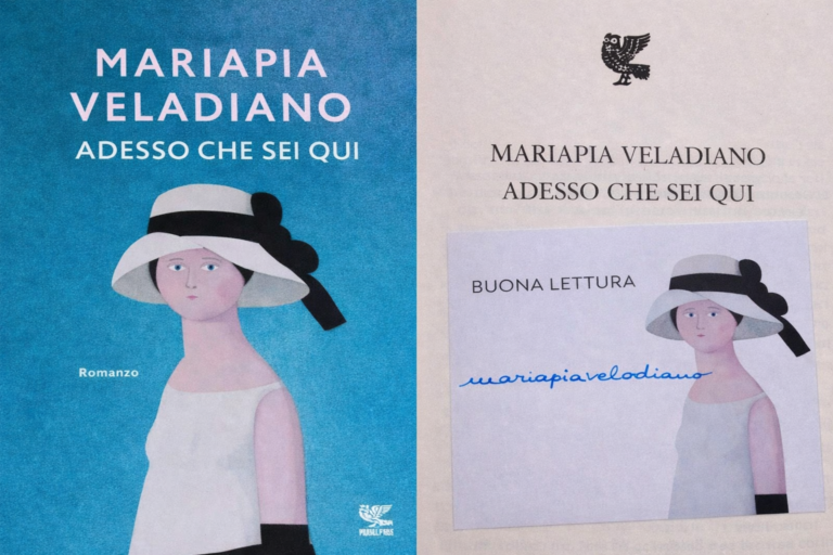 Adesso che sei qui di Mariapia Veladiano – libro autografato