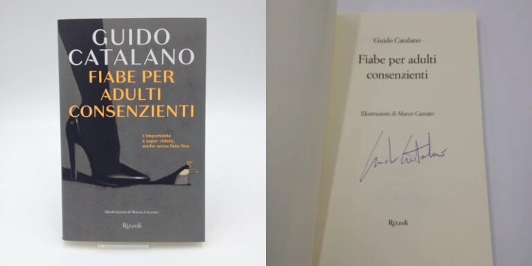 Fiabe per adulti consenzienti – Libro autografato da Guido Catalano