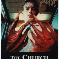 Michele Soavi e Antonello Geleng "The Church (La Chiesa) hand signed photo 10x15cm foto autografata
