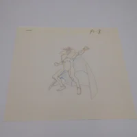 "Burai" Kyashan il ragazzo androide tavole originali (douga)