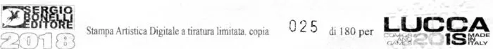 "Dampyr" stampa edizione limitata autografata da Majo