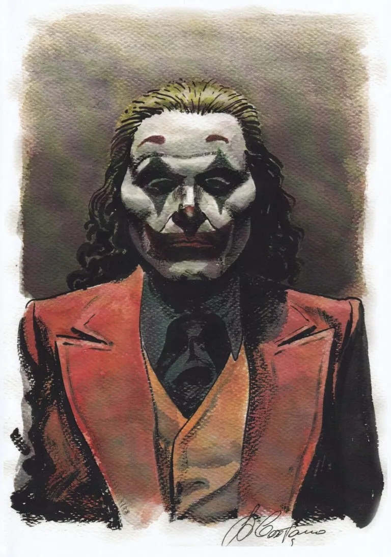 Joker stampa limited edition 21x29cm