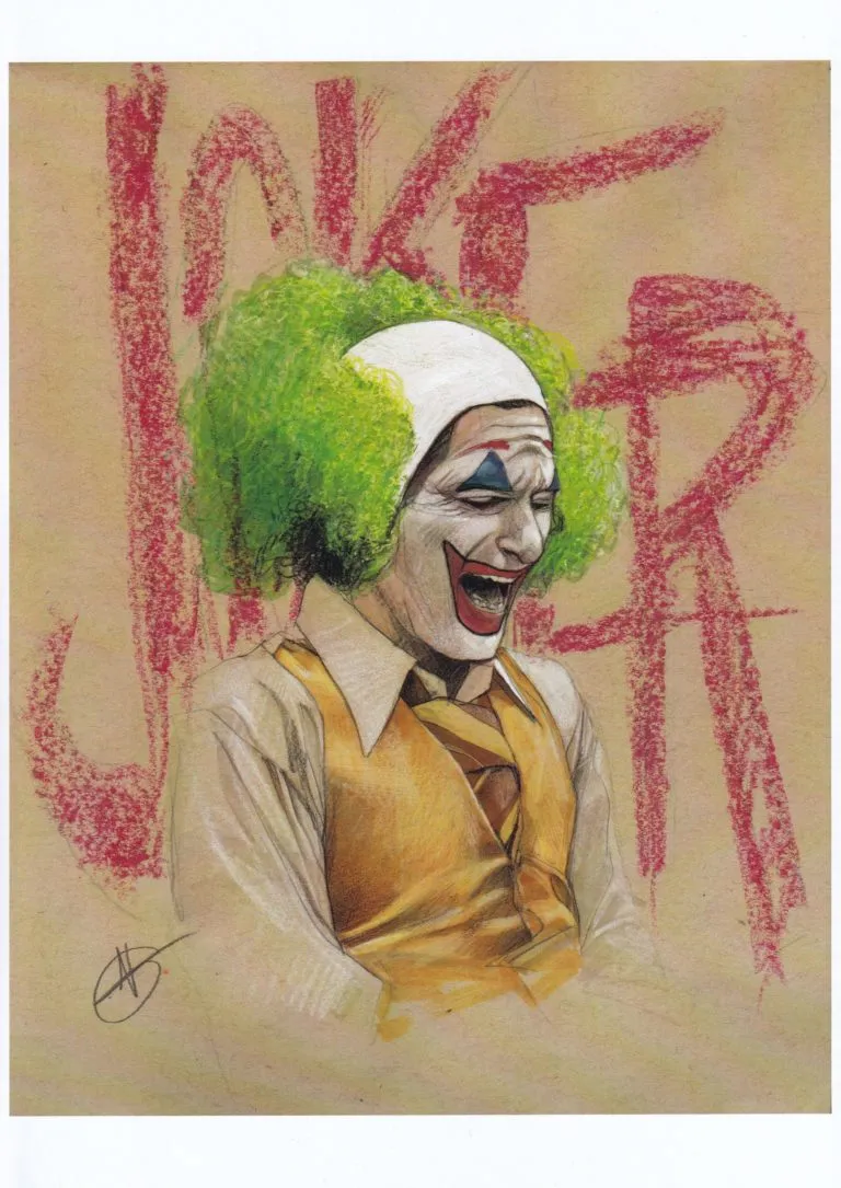 Joker stampa limited edition 21x29cm