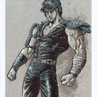 Kenshiro – Hokuto No Ken stampa autografata da Sergio Giardo limited edition