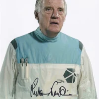Richard Franklin "Sirro Argonne" Star Wars hand signed photo 20x25cm foto autografata (Copia)