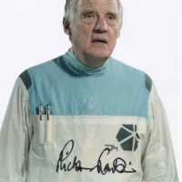 Richard Franklin "Sirro Argonne" Star Wars hand signed photo 20x25cm foto autografata (Copia)