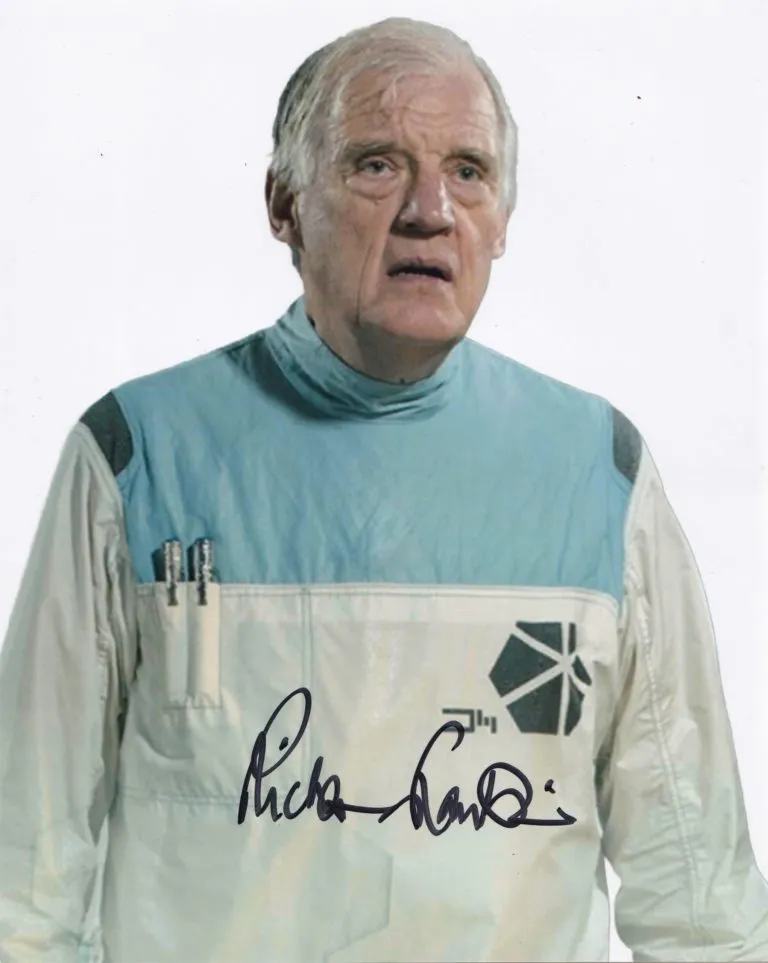 Richard Franklin “Sirro Argonne” Star Wars hand signed photo 20x25cm foto autografata (Copia)