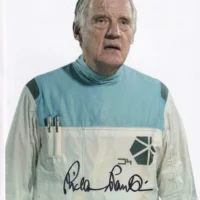 Richard Franklin "Sirro Argonne" Star Wars hand signed photo 20x25cm foto autografata (Copia)