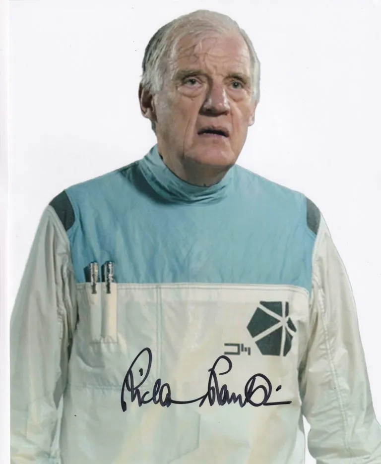 Richard Franklin “Sirro Argonne” Star Wars hand signed photo 20x25cm foto autografata (Copia)