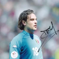 Stefano Fiore - hand signed photo 20x25cm foto autografata