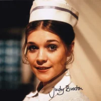 Judy Buxton - "General Hospital" hand signed photo 20x25cm foto autografata