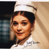 Judy Buxton - "General Hospital" hand signed photo 20x25cm foto autografata