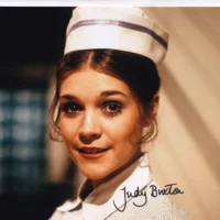 Judy Buxton - "General Hospital" hand signed photo 20x25cm foto autografata
