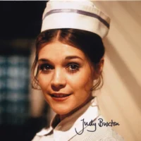 Judy Buxton - "General Hospital" hand signed photo 20x25cm foto autografata