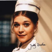 Judy Buxton - "General Hospital" hand signed photo 20x25cm foto autografata