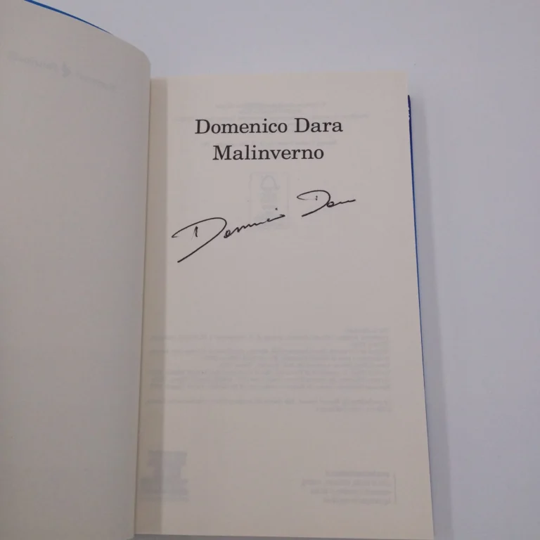 Malinverno – Libro autografato da Domenica Dara