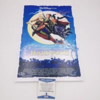 Kathy Najimy "Hocus Pocus" poster hand signed autografato