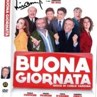 Lino Banfi "Buona giornata" dvd autografato hand signed