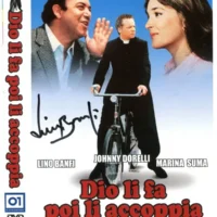 Lino Banfi "DIO LI FA POI LI ACCOPPIA" dvd autografato hand signed