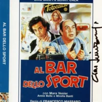Lino Banfi "AL BAR DELLO SPORT" dvd autografato hand signed