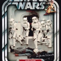 Laurie Goode Star Wars Stormtrooper hand signed photo 20x25cm foto autografata