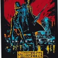 Walter Hill “Strade di fuoco (Streets of Fire)” hand signed photo 20x25cm