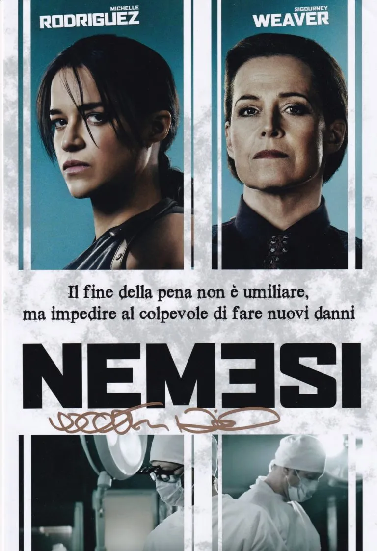 Walter Hill “Nemesi (The Assignment)” hand signed photo 20x30cm