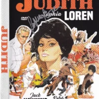 Sophia Loren - Judith DVD Hand Signed Autografato