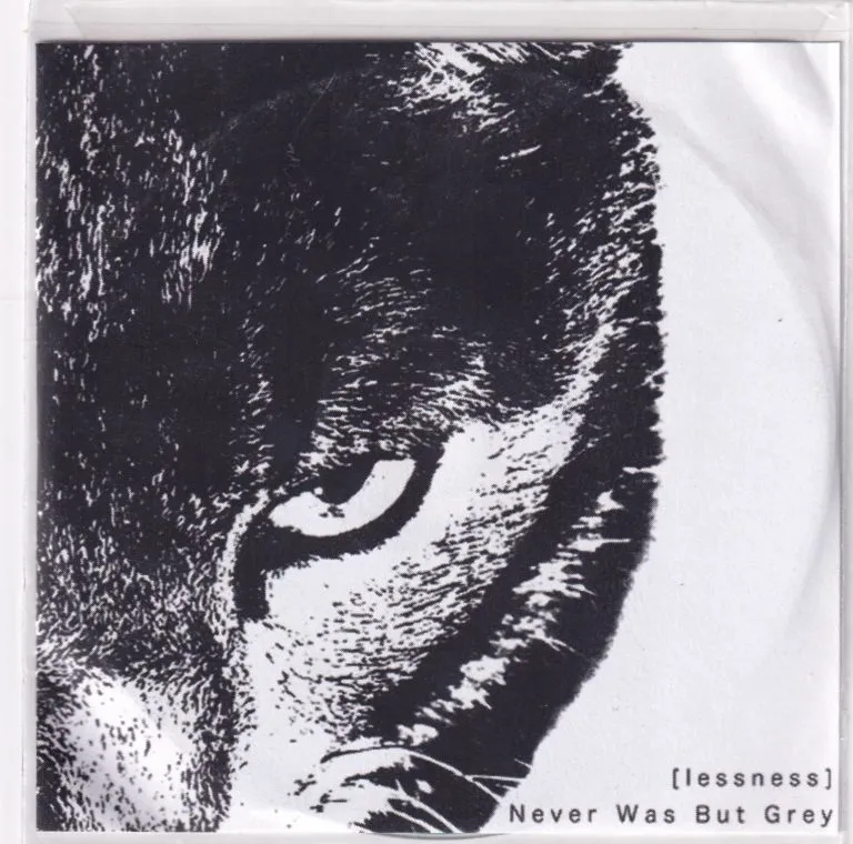 LESSNESS – NEVER WAS BUT GREY (cd promo stampa)