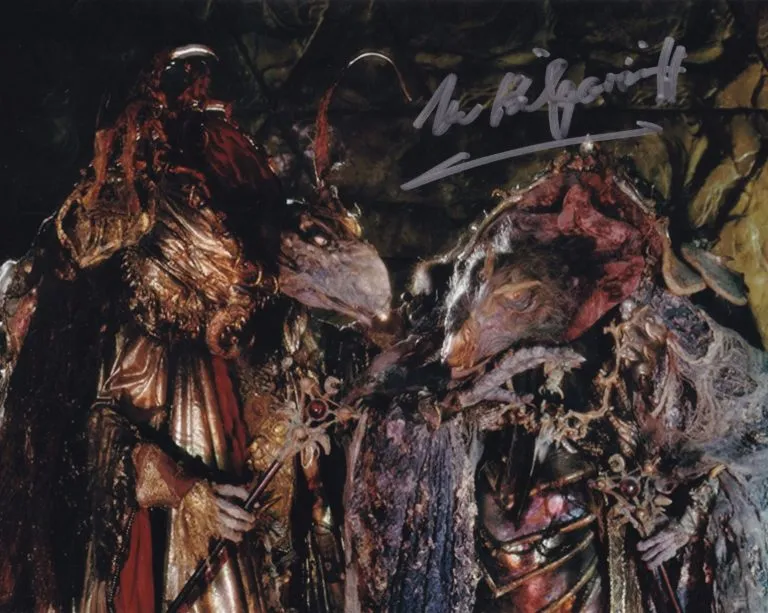 Michael Kilgarriff The Dark Crystal – hand signed photo 20x25cm foto autografata