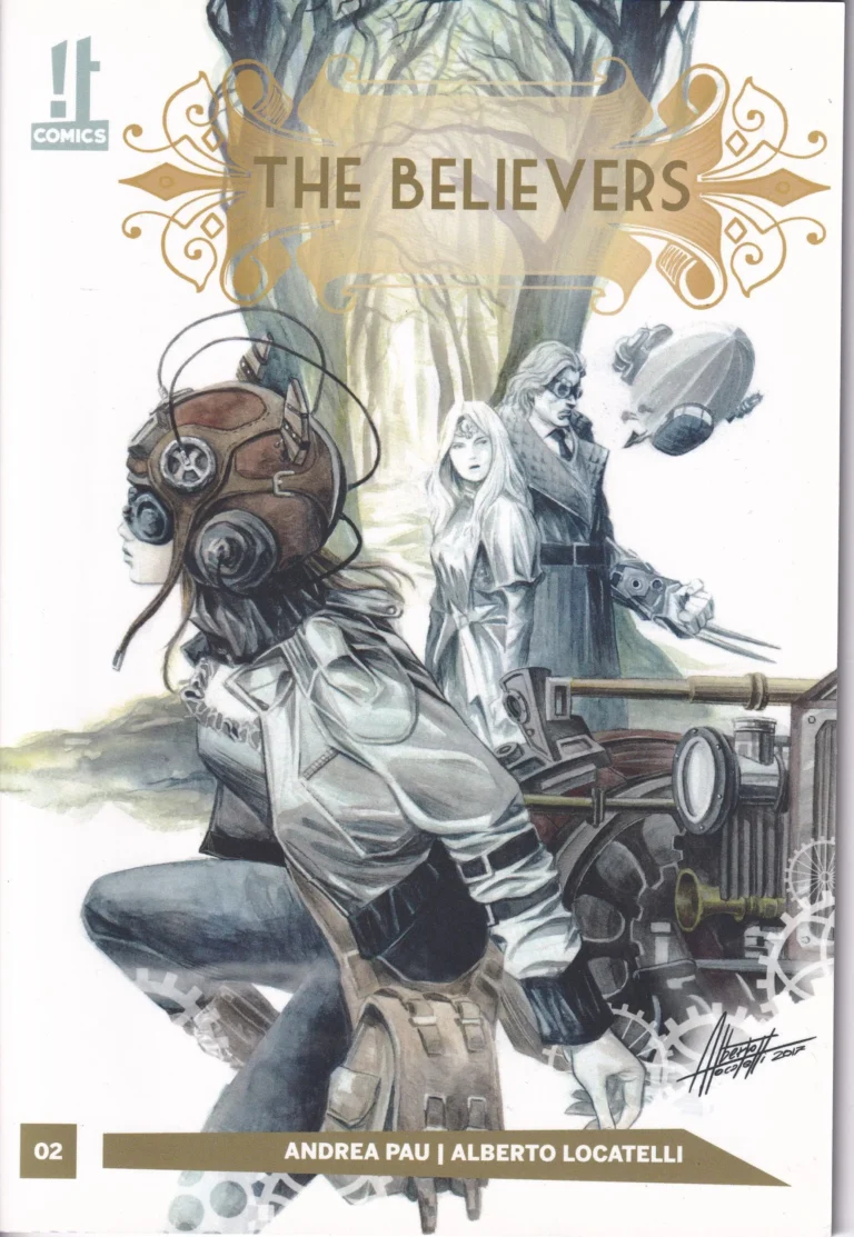 The Believers 2 fumetto autografato da Alberto Locatelli