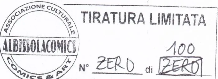 Zorro tavola autografata da Rosi Marsala limited edition