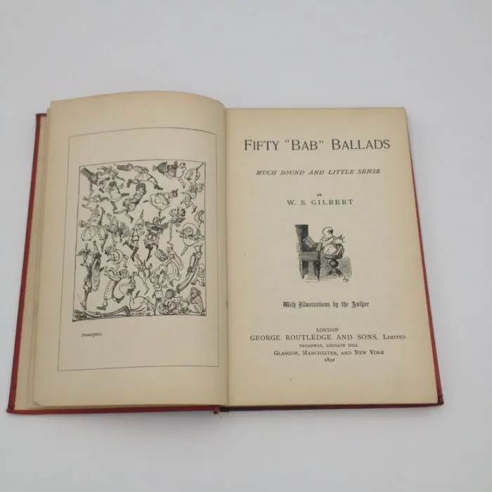 Fifty Bab Ballads - William Schwenck Gilbert 1892