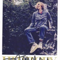 Gianna Nannini - Cartolina "History" hand signed 10x15cm autografata