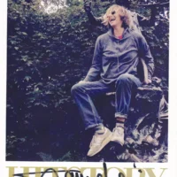 Gianna Nannini - Cartolina "History" hand signed 10x15cm autografata