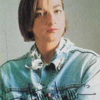 Gianna Nannini - Cartolina "Scandalo" hand signed 10x15cm autografata