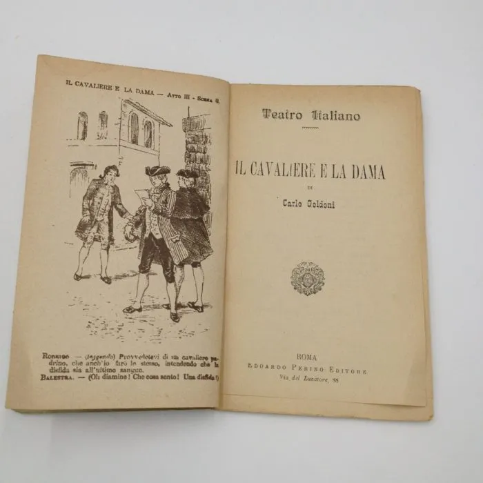 Goldoni - Il Cavaliere e la Dama (1890)