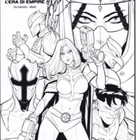 Guardiani Italiani L'era di Empire tavola edizione limitata autografata da Fabrizio De Fabritiis