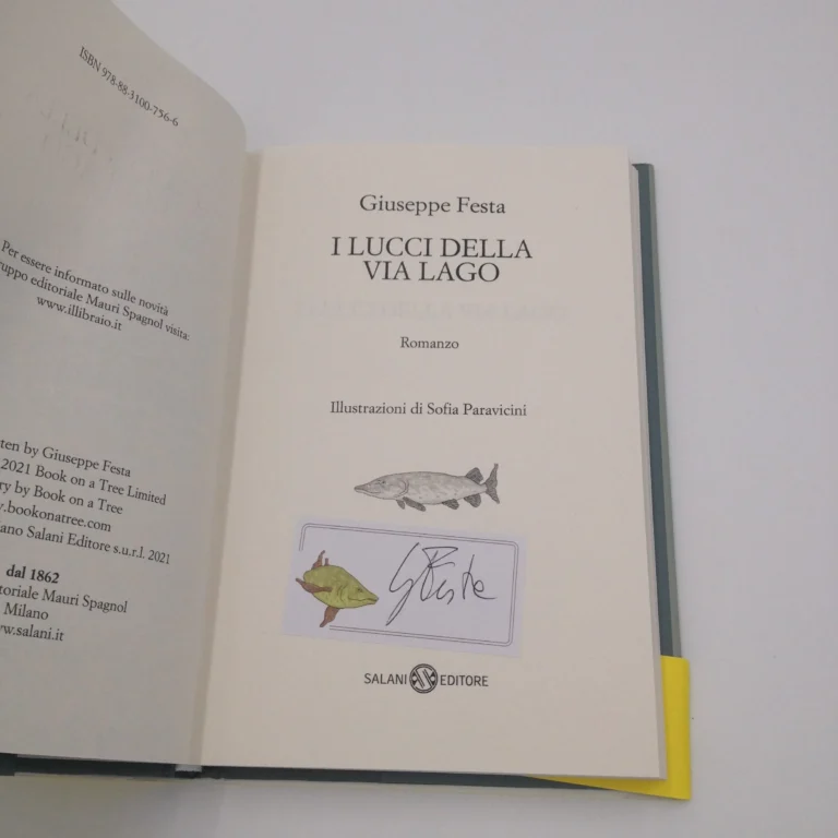 I lucci della via Lago di Giuseppe Festa – libro autografato